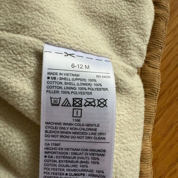 Old Navy Sherpa-Lined Corduroy Vest for Baby - Picture 5 of 5